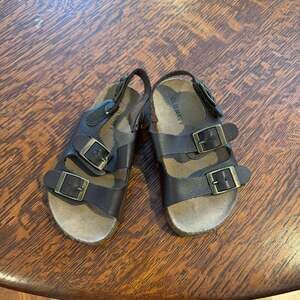 Old Navy Faux-Leather Double-Buckle Sandals for Baby